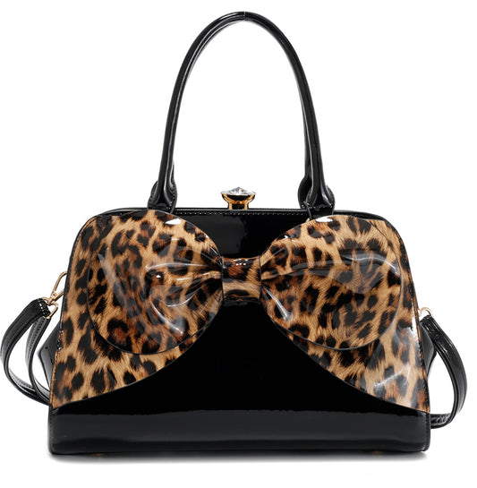 Leopard Patent Leather