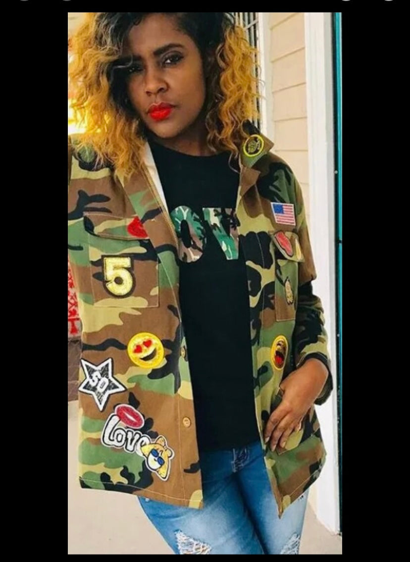 Army Patch Jacket