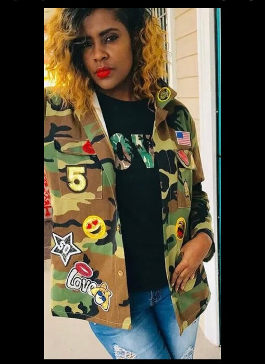 Army Patch Jacket