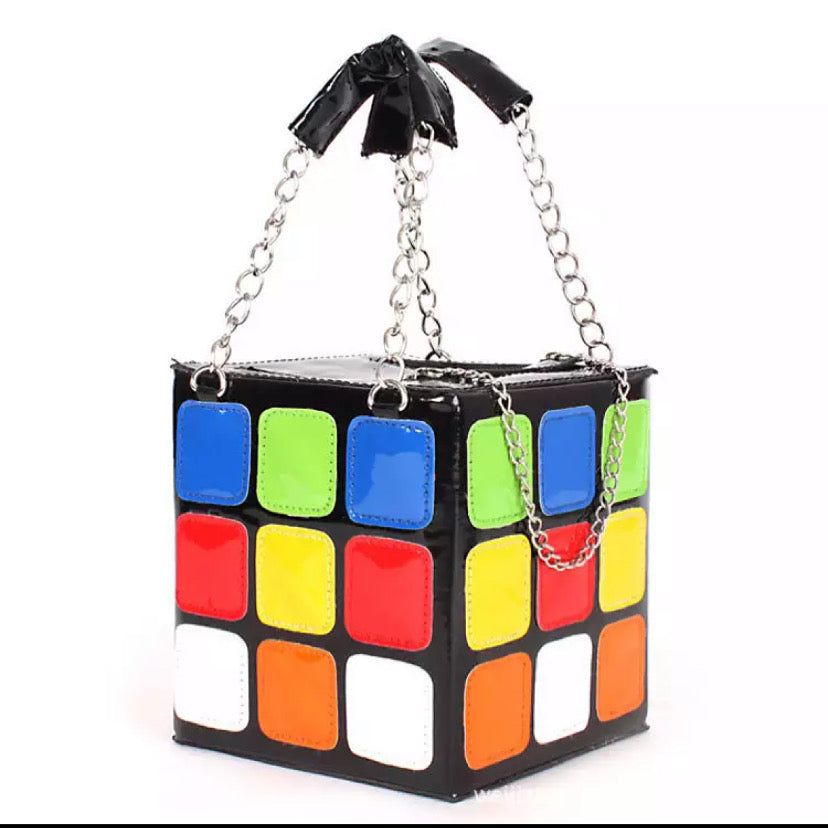 Rubik's Cube Hand Bag